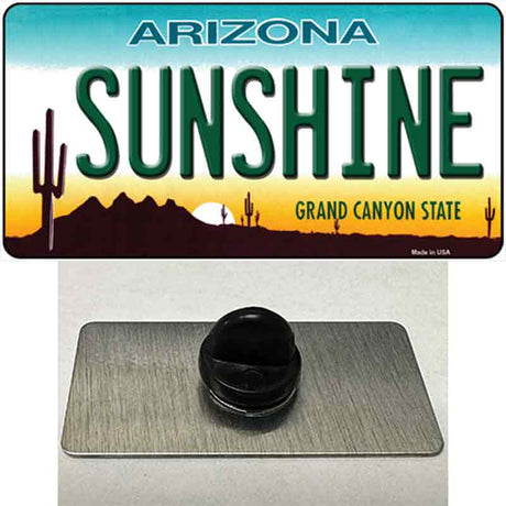 Sunshine Arizona Novelty Metal Hat Pin