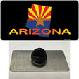 Arizona Flag Filled State Outline Novelty Metal Hat Pin