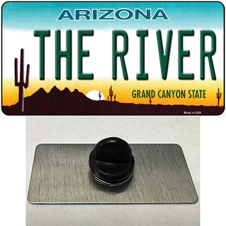 The River Arizona Novelty Metal Hat Pin