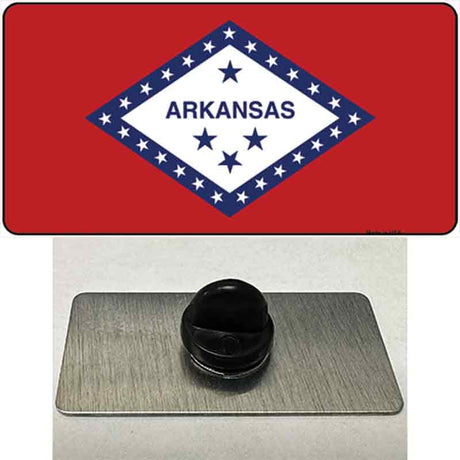 Arkansas State Flag Novelty Metal Hat Pin