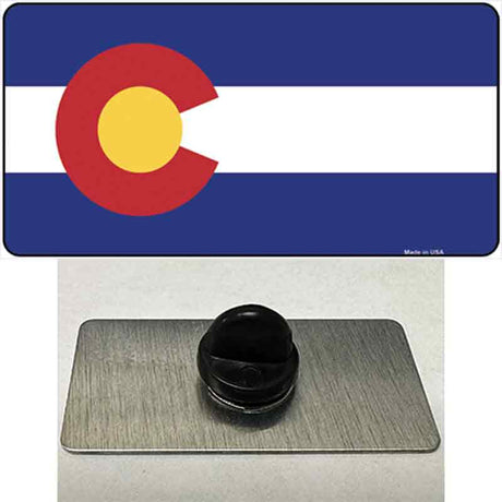 Colorado State Flag Novelty Metal Hat Pin