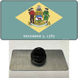 Delaware State Flag Novelty Metal Hat Pin