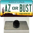 Arizona Az Or Bust Novelty Metal Hat Pin