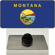 Montana State Flag Novelty Metal Hat Pin