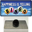 Happiness Is Yelling Bingo Novelty Metal Hat Pin