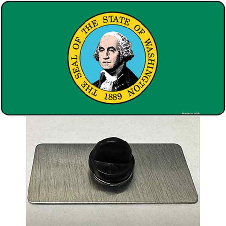 Washington State Flag Novelty Metal Hat Pin