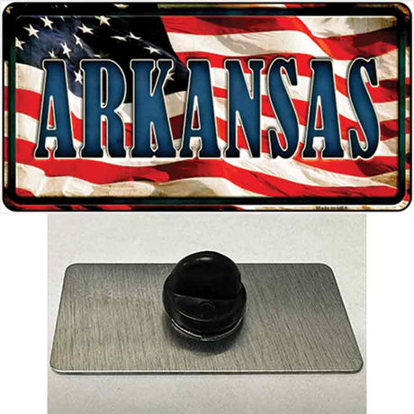 Arkansas USA Novelty Metal Hat Pin