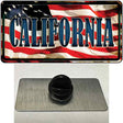 California USA Novelty Metal Hat Pin