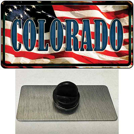 Colorado USA Novelty Metal Hat Pin