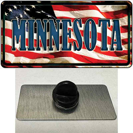 Minnesota USA Novelty Metal Hat Pin