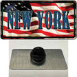 New York USA Novelty Metal Hat Pin