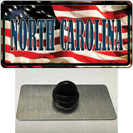 North Carolina USA Novelty Metal Hat Pin