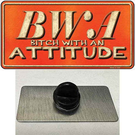 B.W.A. Novelty Metal Hat Pin