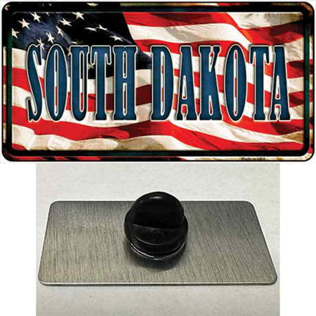 South Dakota USA Novelty Metal Hat Pin