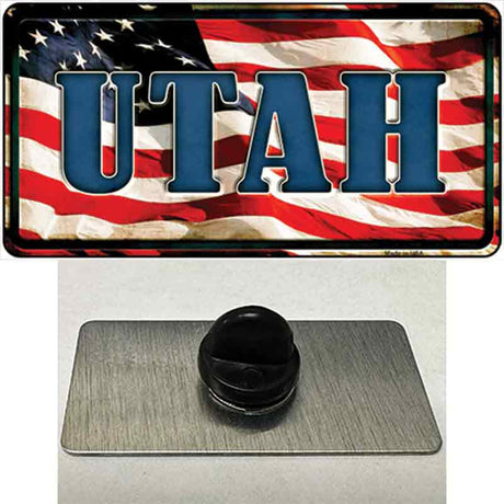 Utah USA Novelty Metal Hat Pin