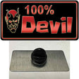 100% Devil Novelty Metal Hat Pin