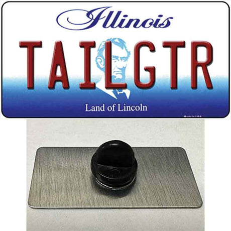 Tailgtr Illinois Novelty Metal Hat Pin