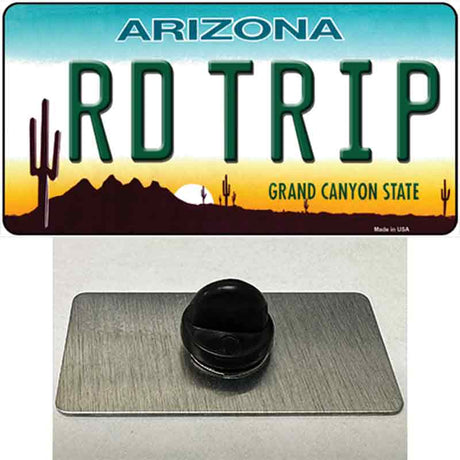 Rd Trip Arizona Novelty Metal Hat Pin