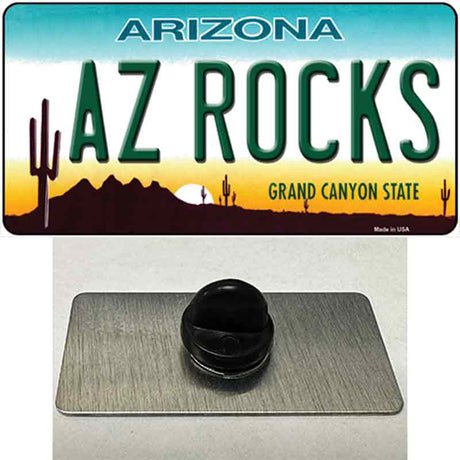 Az Rocks Novelty Metal Hat Pin