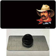 Cowboy Offset Novelty Metal Hat Pin