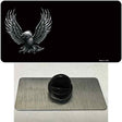 Eagle Offset Black Novelty Metal Hat Pin