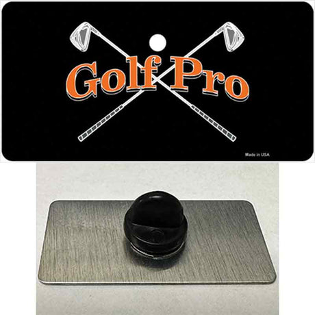 Golf Pro Novelty Metal Hat Pin