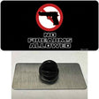 No Firearms Allowed Novelty Metal Hat Pin