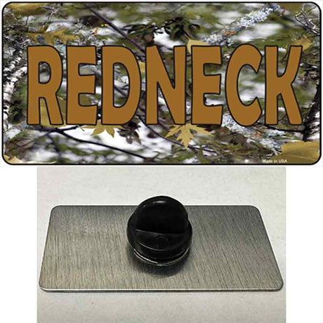 Redneck Camo Novelty Metal Hat Pin