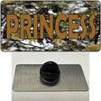 Princess Camouflage Novelty Metal Hat Pin