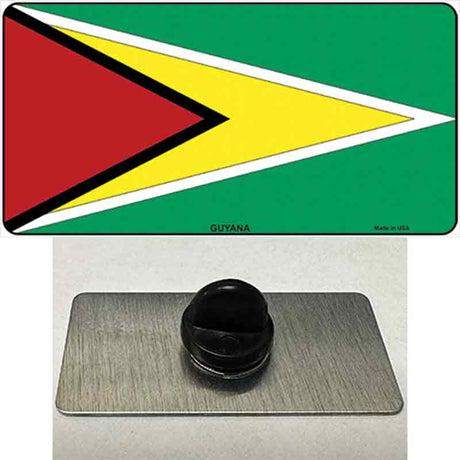 Guyana Flag Novelty Metal Hat Pin