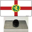 Alderney Flag Novelty Metal Hat Pin