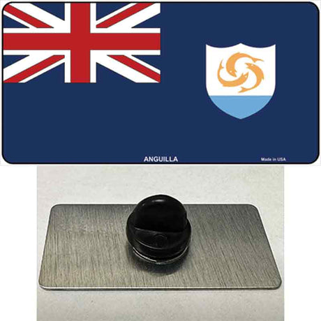 Anguilla Flag Novelty Metal Hat Pin