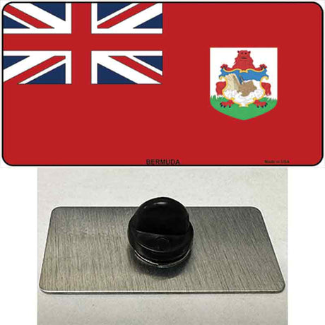 Bermuda Flag Novelty Metal Hat Pin