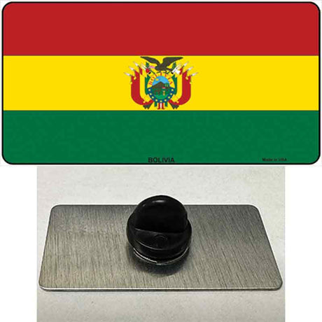 Bolivia Flag Novelty Metal Hat Pin