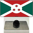 Burundi Flag Novelty Metal Hat Pin