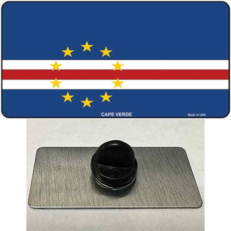 Cape Verde Flag Novelty Metal Hat Pin