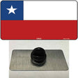 Chile Flag Novelty Metal Hat Pin