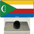 Comoros Flag Novelty Metal Hat Pin