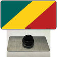 Congo Flag Novelty Metal Hat Pin