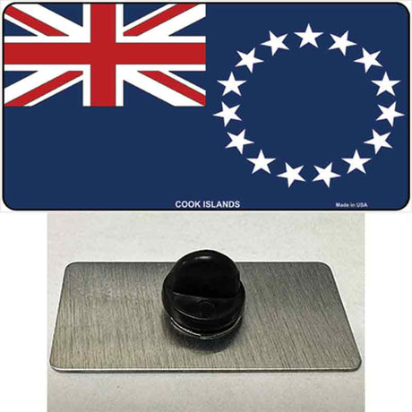 Cook Island Flag Novelty Metal Hat Pin