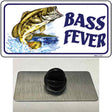 Bass Fever Novelty Metal Hat Pin