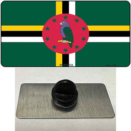 Dominica Flag Novelty Metal Hat Pin