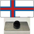 Faroe Islands Flag Novelty Metal Hat Pin