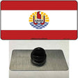 French Polynesia Flag Novelty Metal Hat Pin