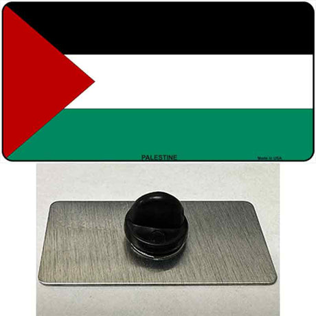 Palestine Country Flag Novelty Metal Hat Pin