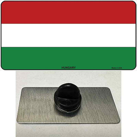 Hungary Flag Novelty Metal Hat Pin