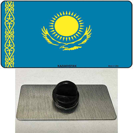 Kazakhstan Flag Novelty Metal Hat Pin