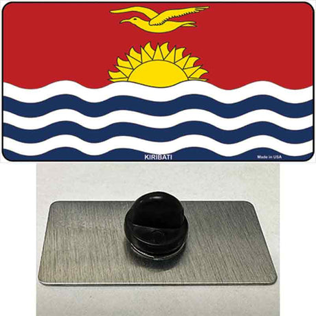 Kiribati Flag Novelty Metal Hat Pin