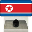 North Korea Flag Novelty Metal Hat Pin