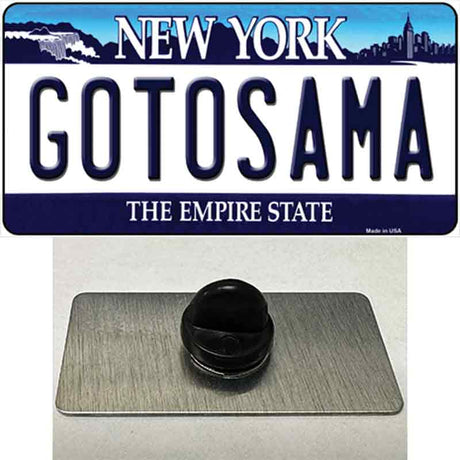 Gotosama New York Novelty Metal Hat Pin